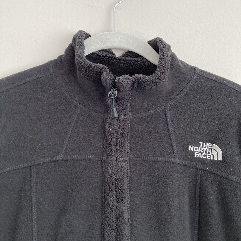 THE NORTH FACE Jacket Womens Medium Black Full Zip Fleece Lined Warm Winter - Picture 2 of 8